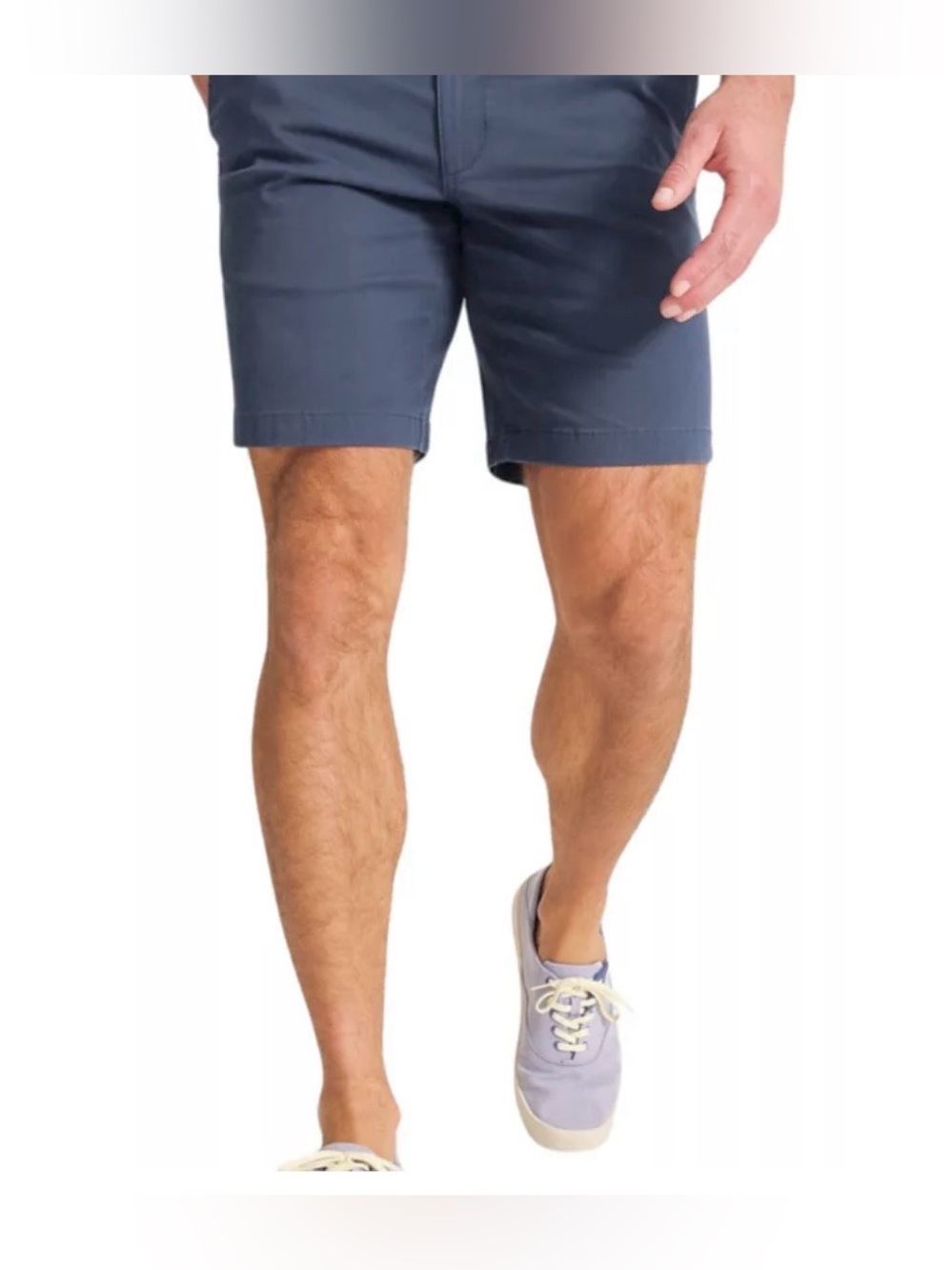 Tommy Bahama Dark Faded blue chino Boracay Shorts 44 Stretch Men 44RG Worn Once